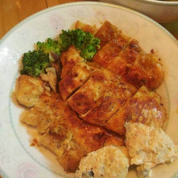 美味香蒜蜂蜜煎鸡扒