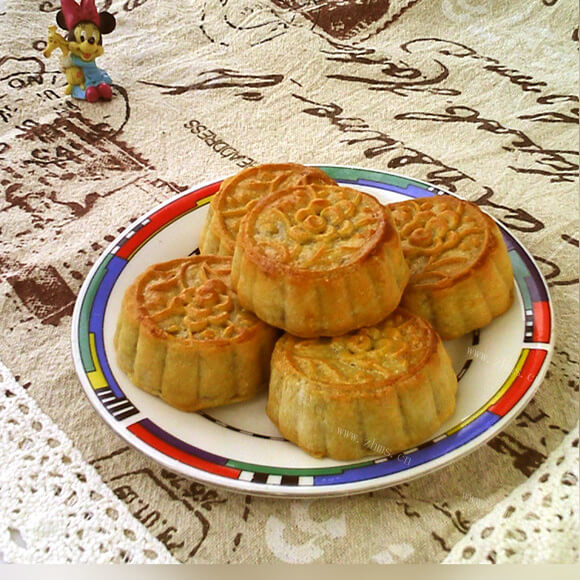 自制广式白莲月饼