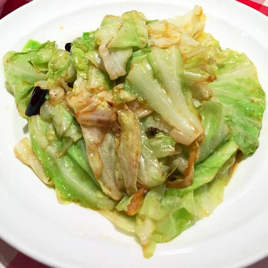 清淡素炒牛心菜