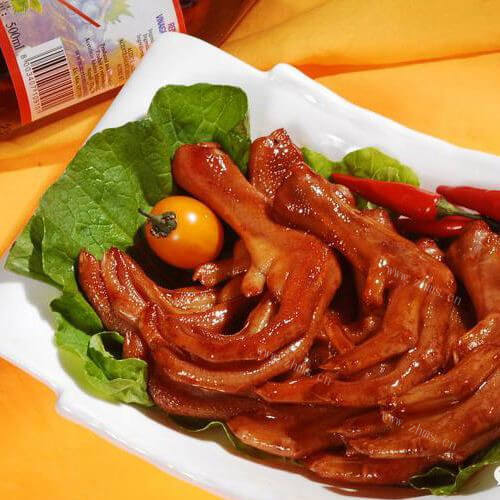 红油麻辣凉鸭