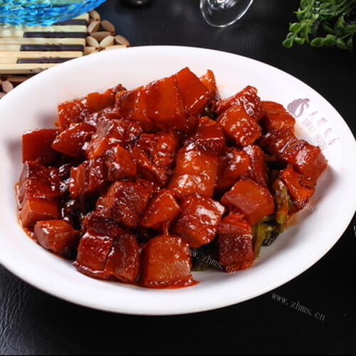 美味的高压锅焖猪肉