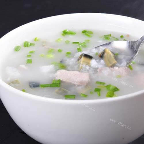 好吃的小米瘦肉粥