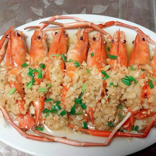 原香蒜蓉蒸虾