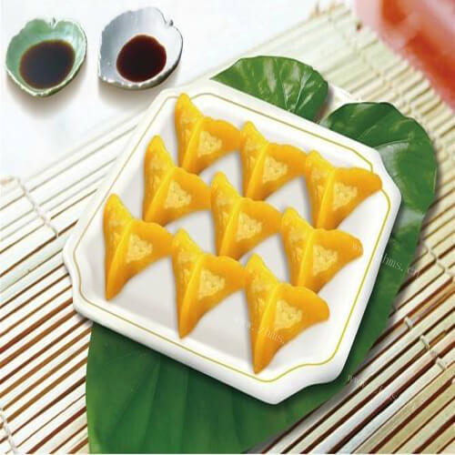 美味的南瓜水晶包