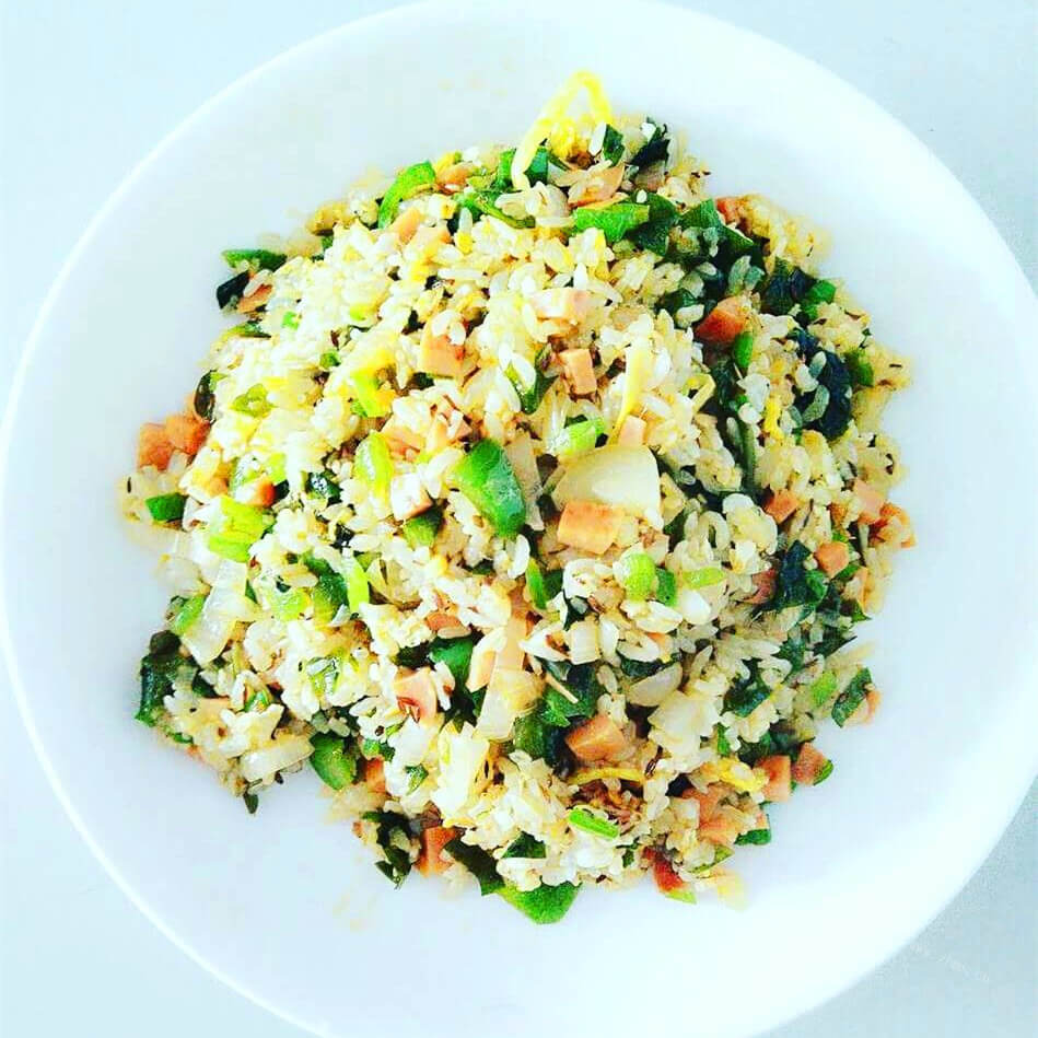 橙香孜然炒饭