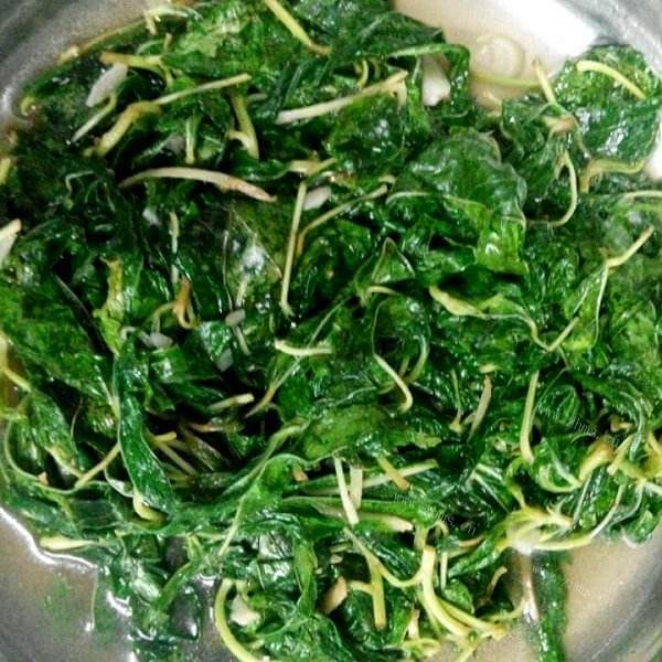 好吃的潮汕炒麻叶