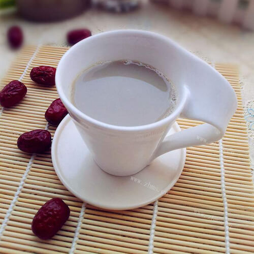 家常红枣花生双豆浆
