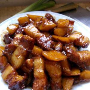 好吃的土豆干焖肉
