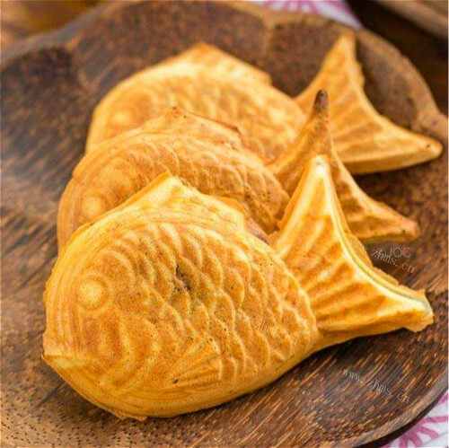 美味的奶香鲷鱼烧