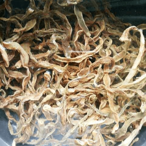 家常菜干豆角烧肉做法图解1)