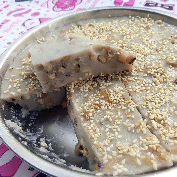 美味的香竽煎糕 