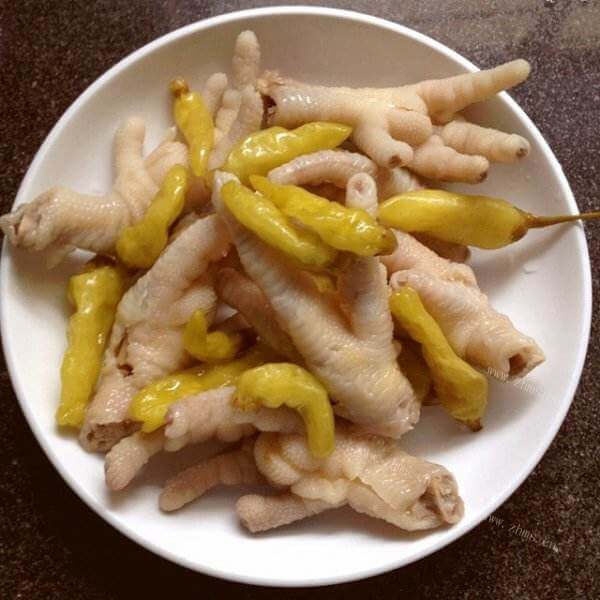 可口的自制泡椒凤爪