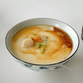 干贝蒸蛋