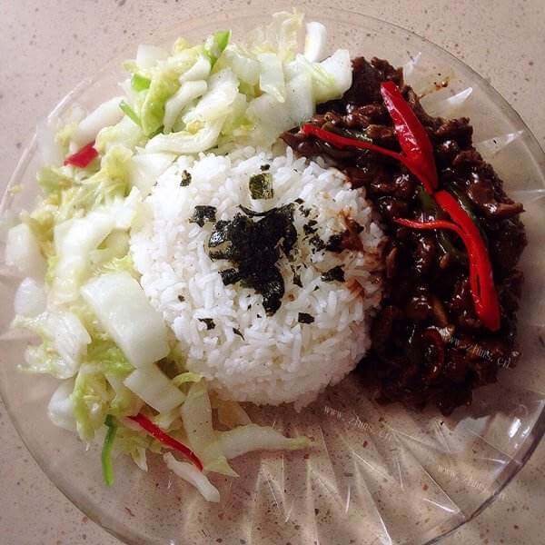 黑椒牛肉沙拉饭#新鲜