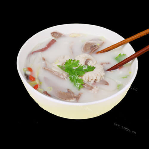 美味的白水煮羊头