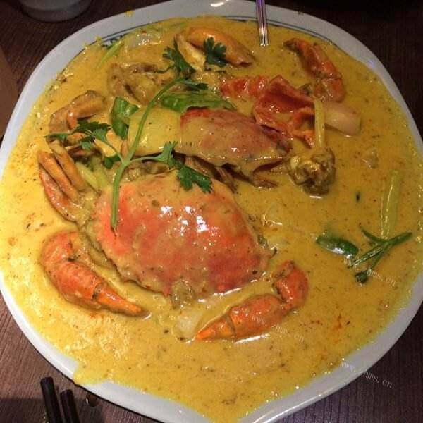 美味青菜螃蟹羹