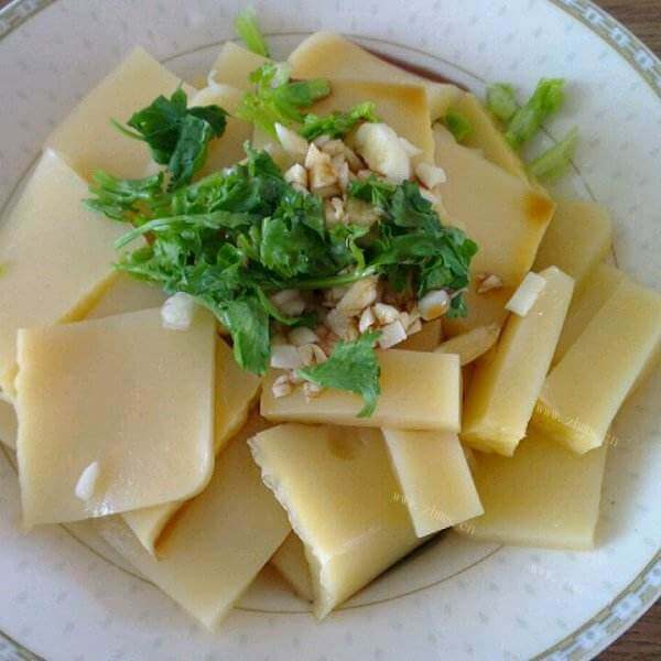 可口的豆浆机猪皮冻