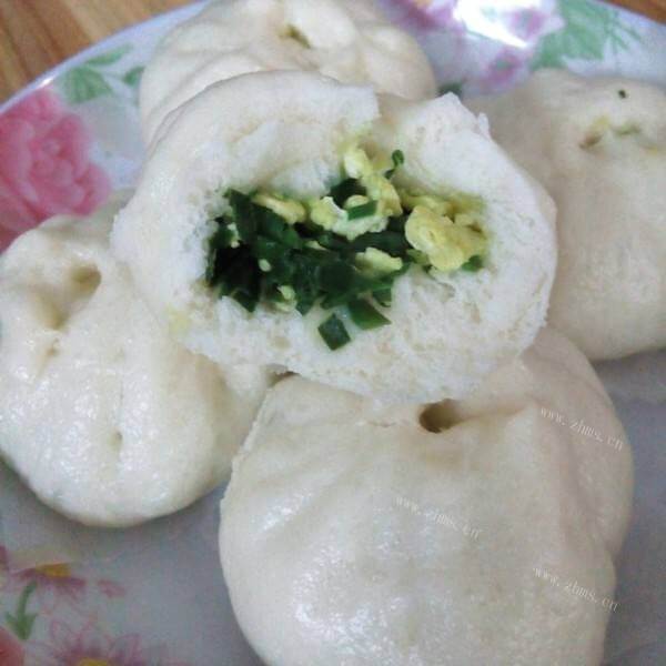美味的韭菜包