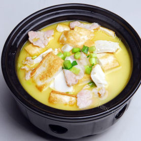 好吃的福寿鱼炖豆腐