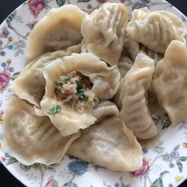 风味独特的蒜黄肉饺子