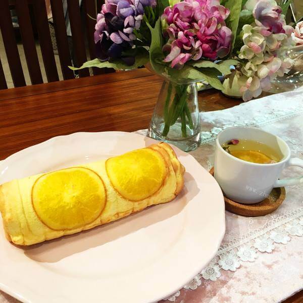 美味的橙香盅