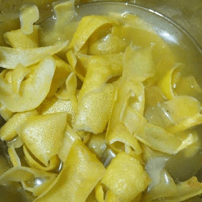 自制柚子皮糖做法图解2)