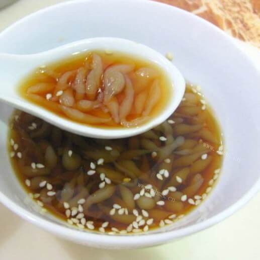 美味的豌豆粉鱼儿