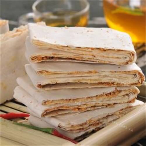 美味的香酥薄煎饼