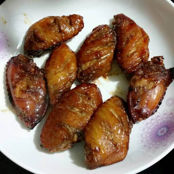 美味的空气炸锅版黑胡椒鸡翅