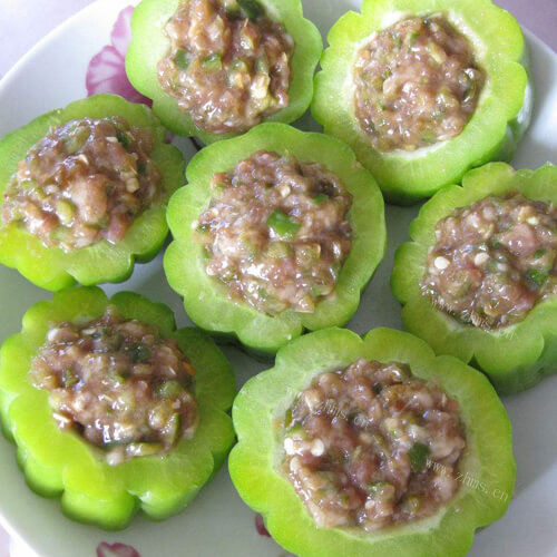好吃的下饭菜酿苦瓜