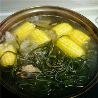 最爱的猪肉海带玉米汤