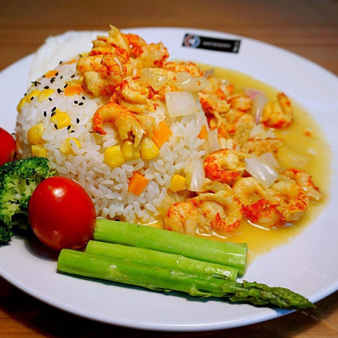 美味的大圣龙虾盖饭