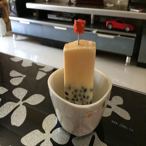 香甜蜜豆牛奶雪糕