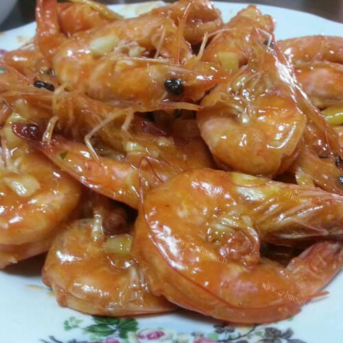 美味蒜味糖醋虾