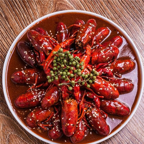 美味的懒人版麻辣小龙虾