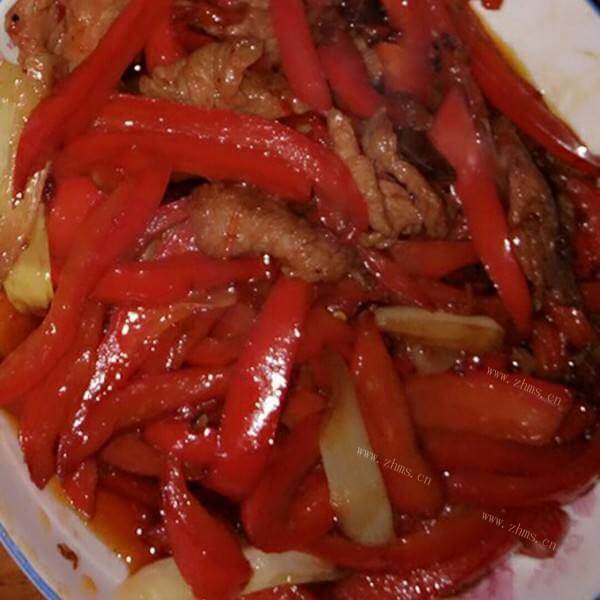 酸酸甜甜的甜椒鸡腿酒醋煮