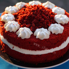 自制红丝绒酸奶蛋糕