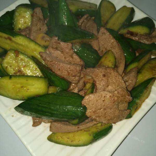 特别美食清炒心肝菜苦菜