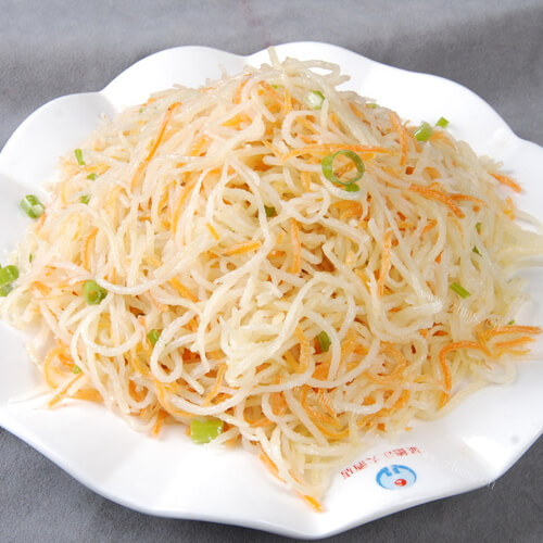 好吃的清炒双丝