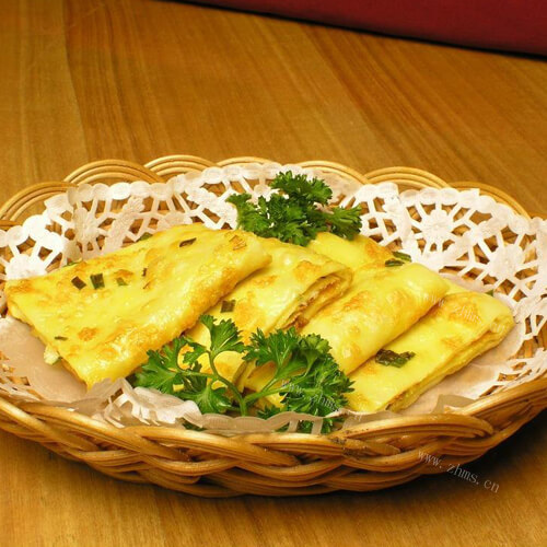 好吃的黄金鸡蛋饼