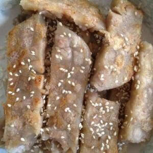 飘香美味的茄肉香夹