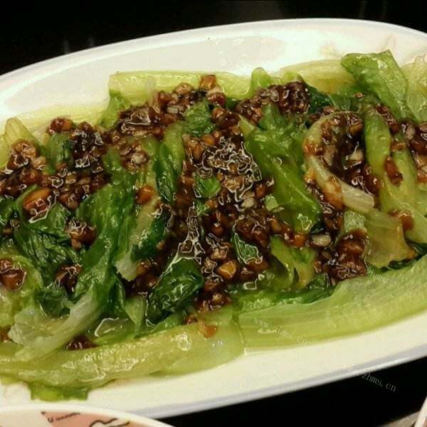 美味的耗油生菜