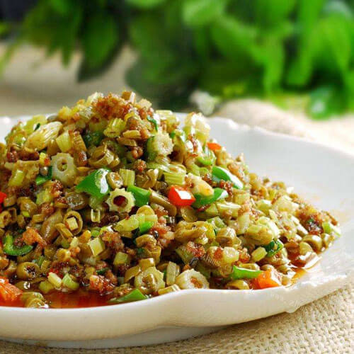 美味的豆角芹菜卤