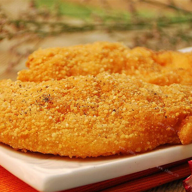 美味的蜂蜜鸡排