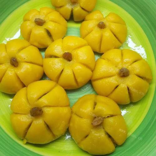 香甜南瓜泥馒头