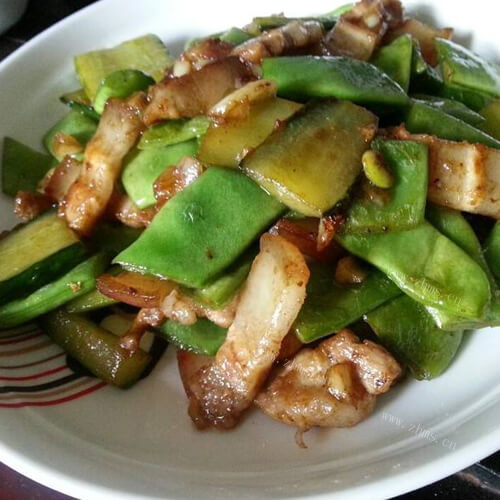 美味扁豆角炖肉