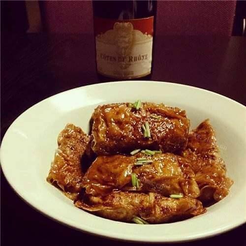 香酥豆腐衣包小黄鱼