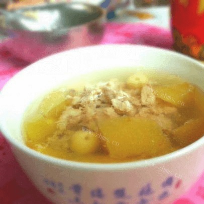 美味的苹果瘦肉汤