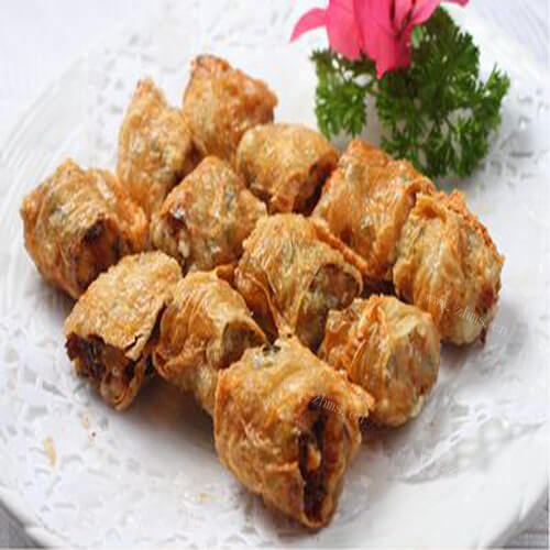 香嫩美味的胡萝卜香菇肉煎包