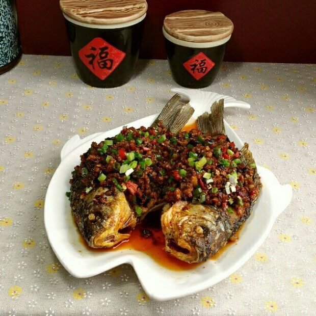 自制香辣豆豉鱼苦瓜